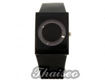 Trendige schwarze Digital Damen Armbanduhr - top modisches Aussehen